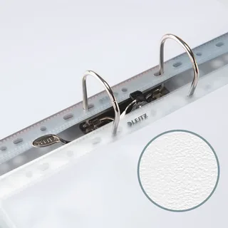 Showtas Leitz Premium copy safe 0.17mm PVC Expansievouw glashelder 10 stuks by Leitz – product photo 4 of 6