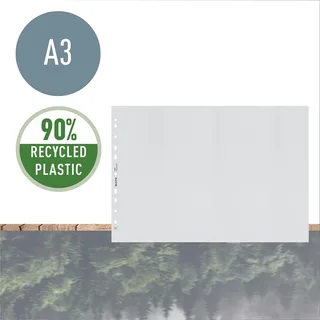 Showtas Leitz Recycle PP A3 11-gaats transparant 25 stuks by Leitz – product photo 2 of 6