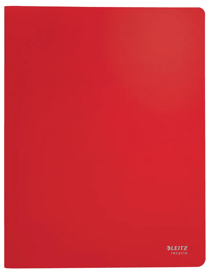 Sichtbuch Recycle, A4, PP, mit 20 Hüllen, rot by Leitz – product photo
