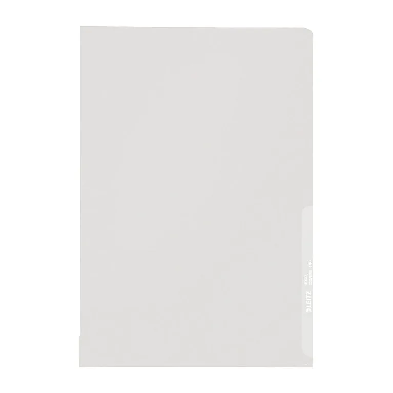 Sichthüllen Standard 4000 DIN A4 transparent genarbt 0,13 mm - 100 Stück by Leitz – product photo