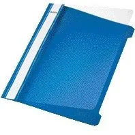 Snelhechter leitz standaard a5 pvc blauw van Leitz – productfoto