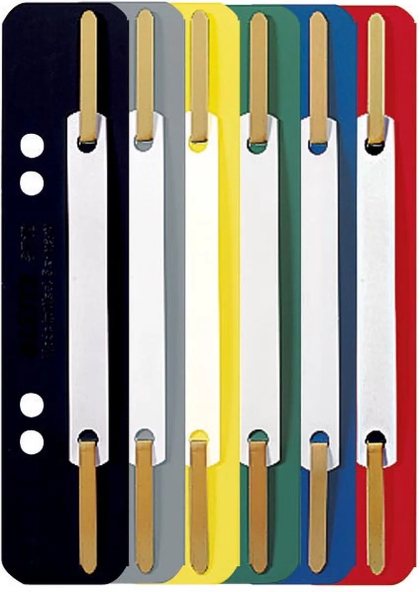 snelhechters, PP, geassorteerde kleuren, pak van 250 stuks 8 stuks de Leitz en Assortiment aan kleuren – photo produit