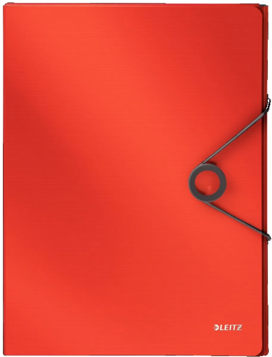 Solid Map met Elastiek A4 30mm - Rood von Leitz in Rot – Produktfoto