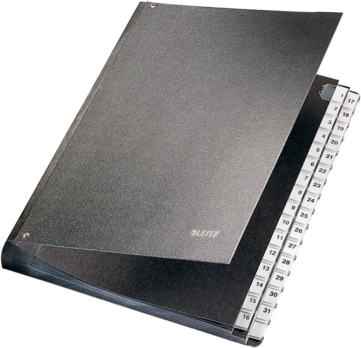 sorteermap | 32 vakken 1-31 by Leitz in Black – product photo