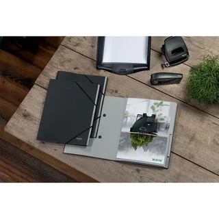 Sorteermap Leitz Recycle 6 tabs karton zwart by Leitz – product photo 4 of 6