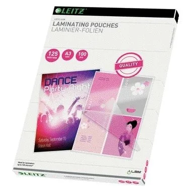Standard Gloss Laminating Pouches laminatorzak 100 stuk(s) by Leitz – product photo