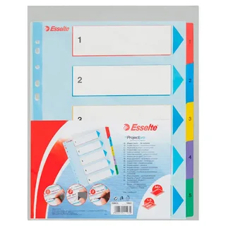 Tabblad Leitz Recycle A4 11-gaats A-Z extra breed PP by Leitz – product photo 6 of 6