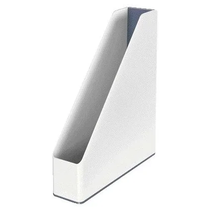 Tijdschriftcassette leitz wow wit/grijs | 4 stuks fra Leitz – produktbillede