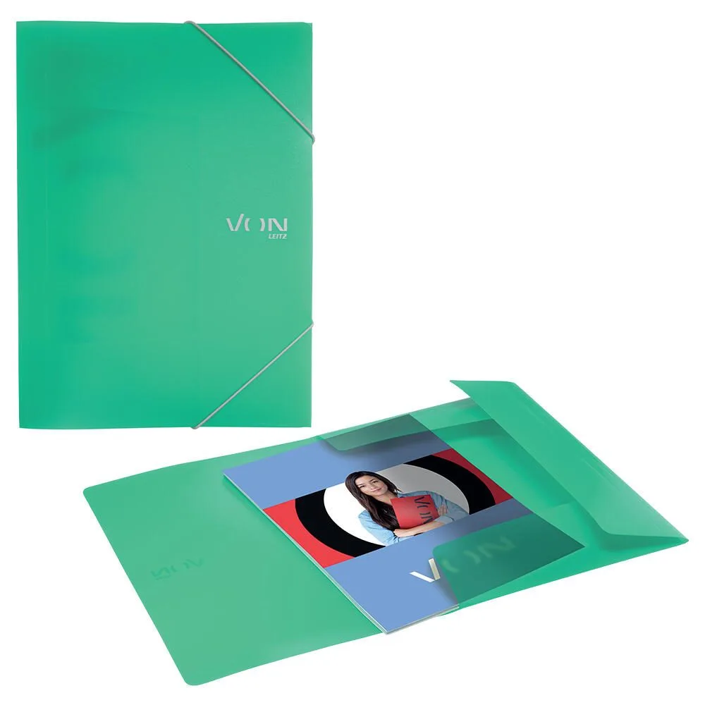 VON LEITZ Sammelmappe DIN A4 grün, 1 St. fra Leitz – produktbillede