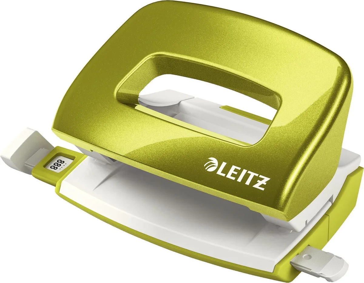 WOW metalen mini perforator de Leitz en Vert – photo produit