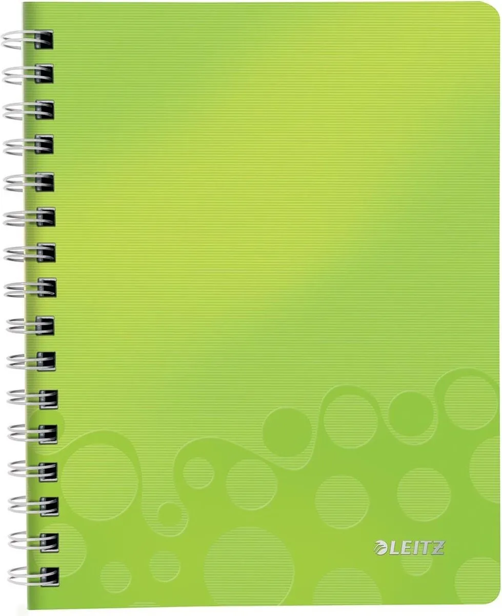 WOW notitieboek fra Leitz i Grøn – produktbillede