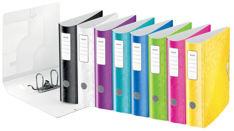 WOW ordner Active, geassorteerde kleuren, rug van 8,2 cm by Leitz – product photo