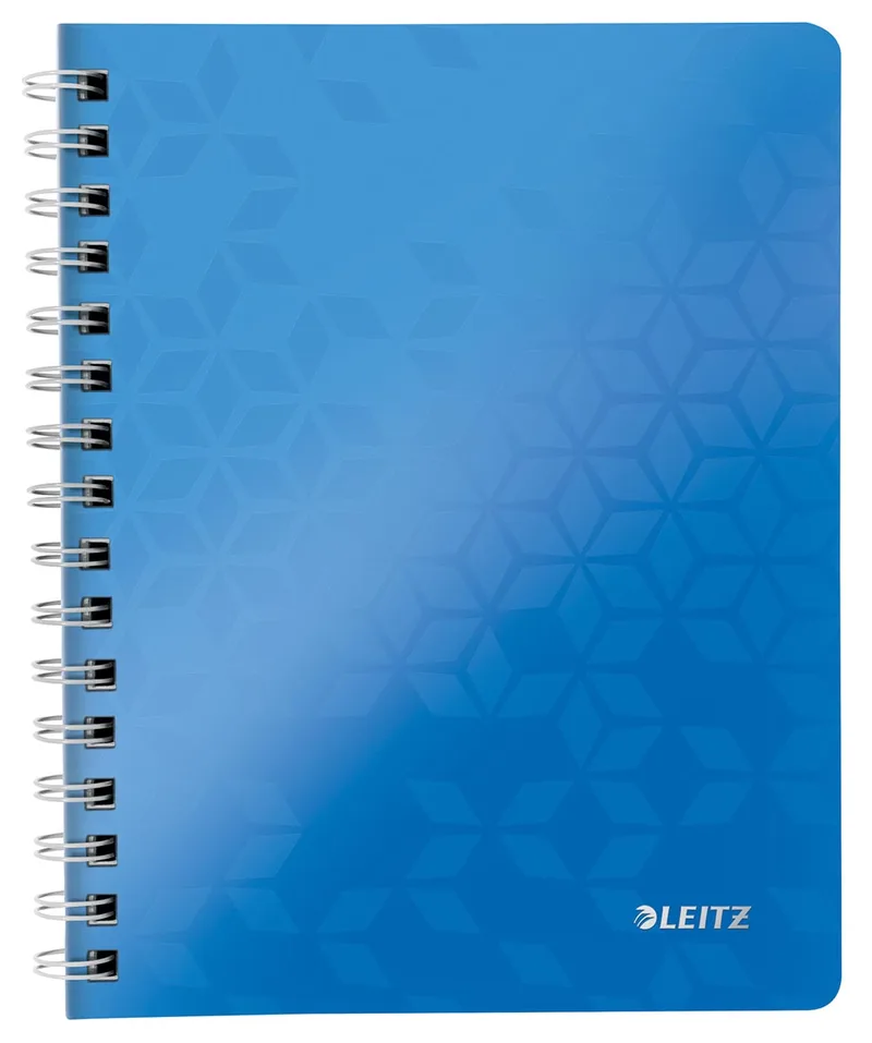 WOW schrift ft A4, geruit 5 mm, blauw van Leitz – productfoto