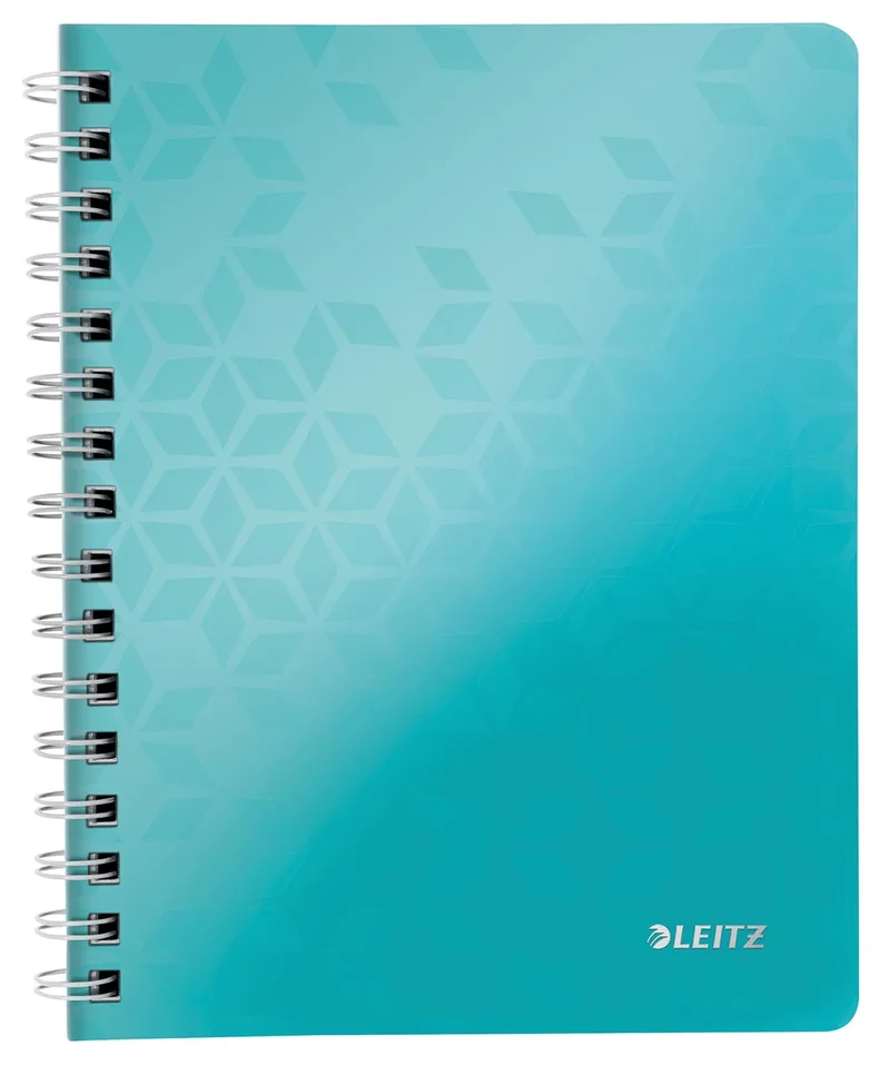 WOW schrift ft A4, geruit 5 mm, ijsblauw van Leitz – productfoto