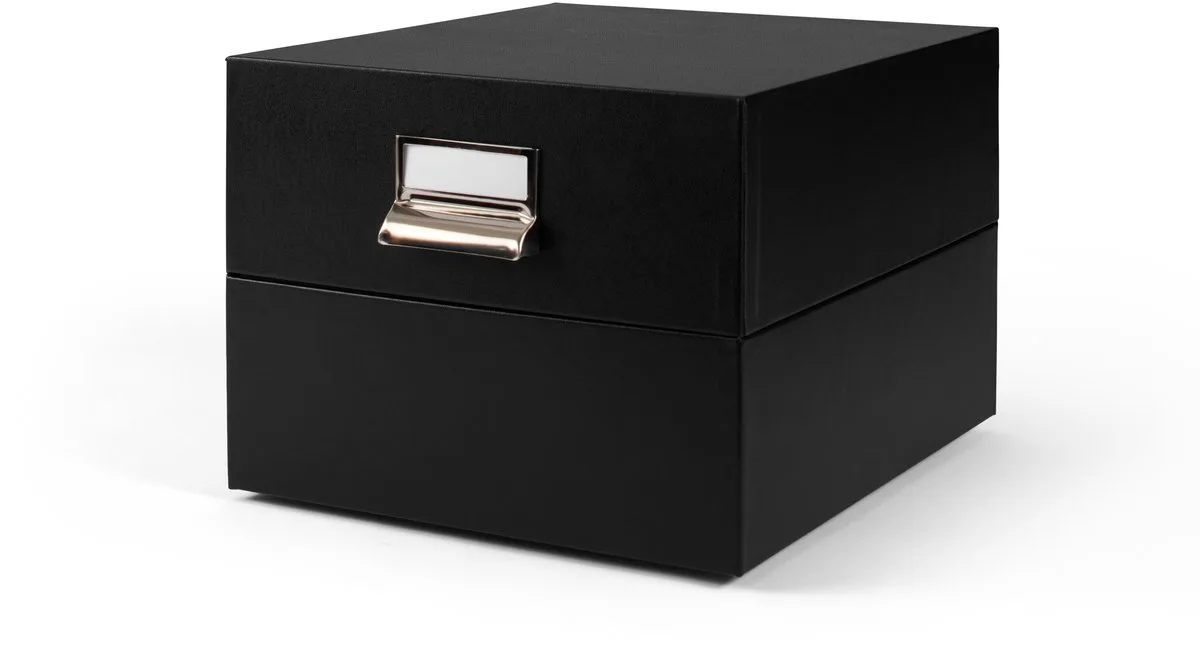 Archiefbox - Logic archiefdoos, A5 van Leuchtturm1917 in Zwart – productfoto