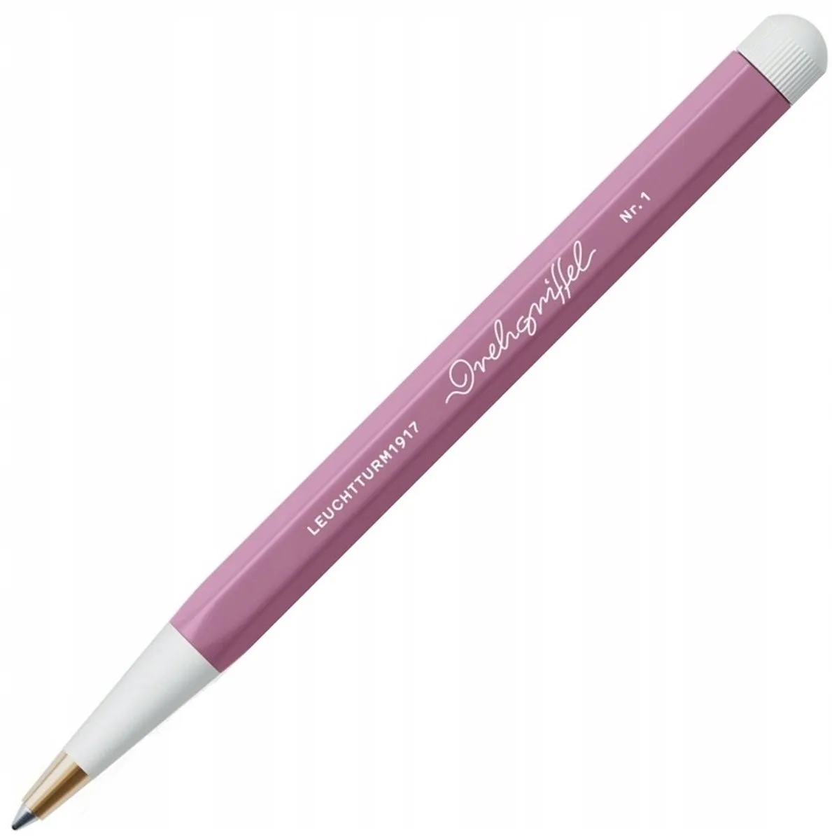 Drehgriffel Twist Pen - Design Klassieker de Leuchtturm1917 en Oud roze, Dusty rose – photo produit