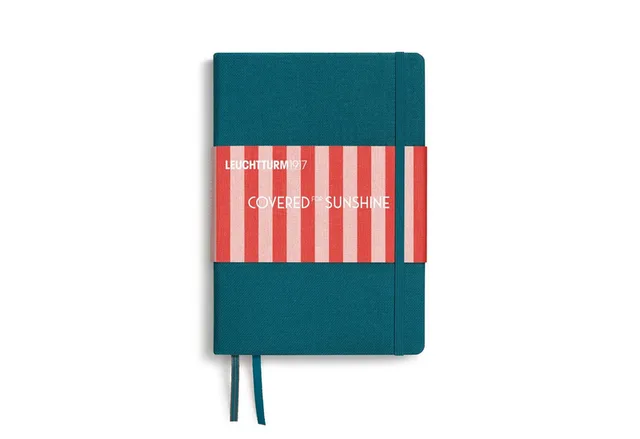 Notizbuch Medium A5 Hardcover Covered for Sunshine Atlantic Dotted