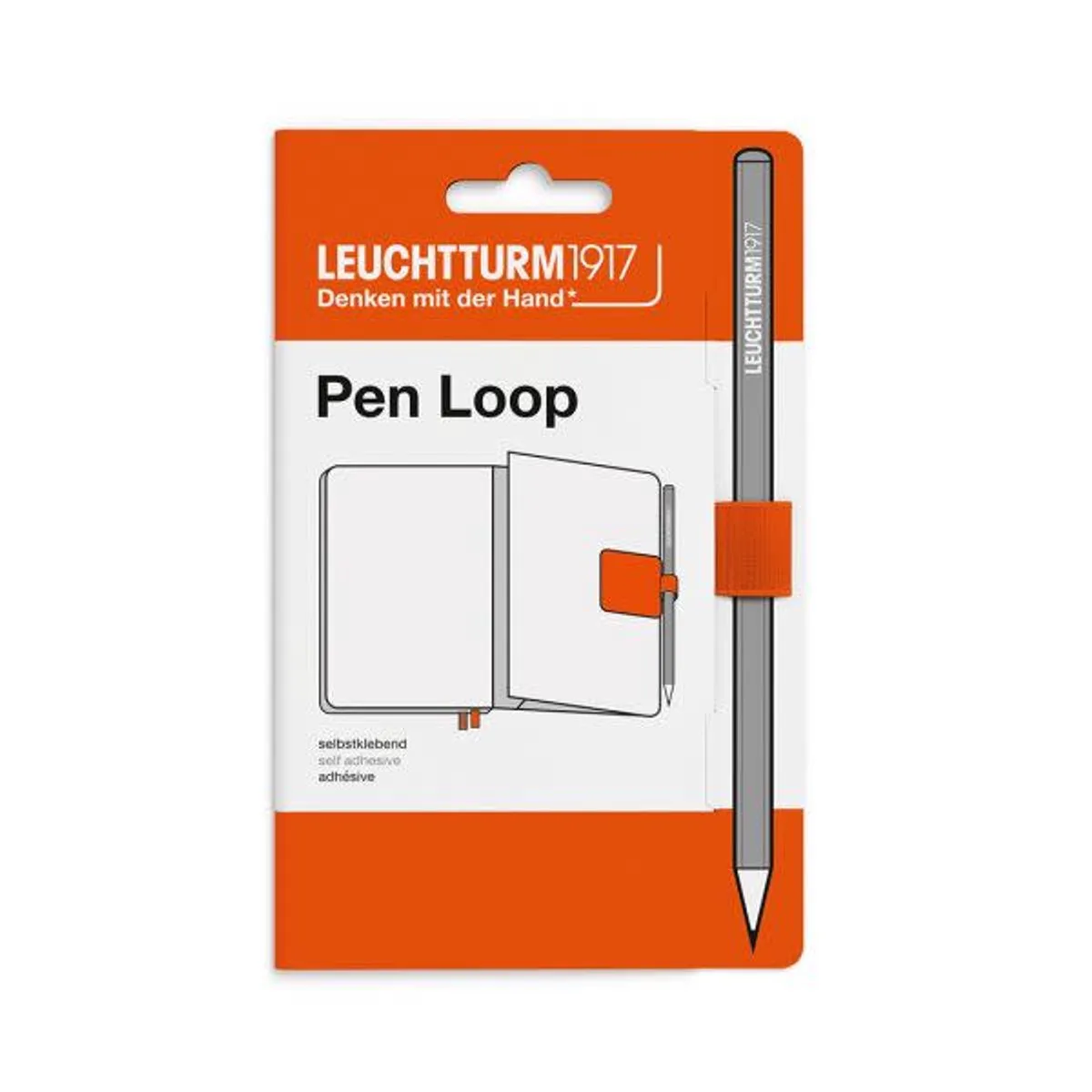 Pen loop - Pumpkin - pompoen oranje - pennenlus de Leuchtturm1917 en Pompoen oranje, Pumpkin – photo produit