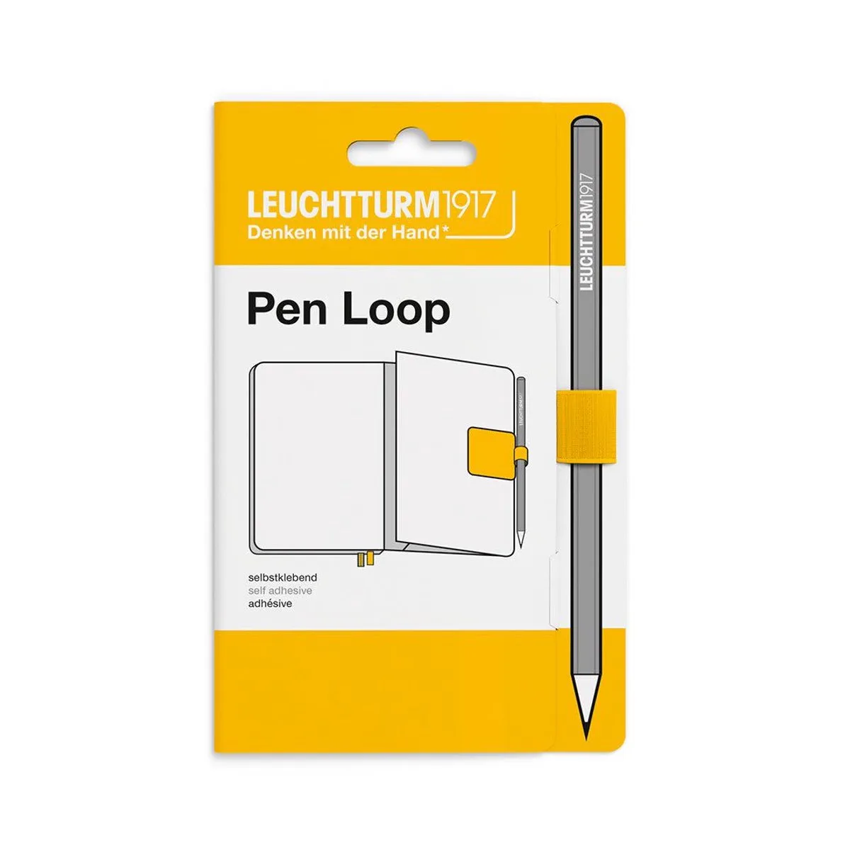 Pen loop - Sunflower - zonnebloem geel - pennenlus van Leuchtturm1917 in Zonnebloem geel, Sunflower – productfoto