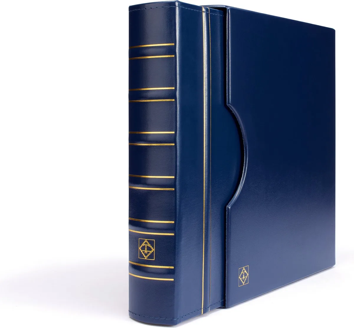 Ringband met cassette Grande Classic - geschikt voor A4 formaat by Leuchtturm1917 in Blue – product photo