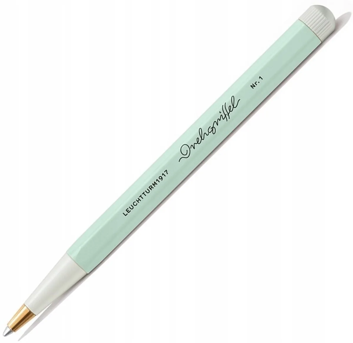 Rotary Stylus Twist Pen - Iconisch ontwerp, Red Dot Award van Leuchtturm1917 in Groen – productfoto
