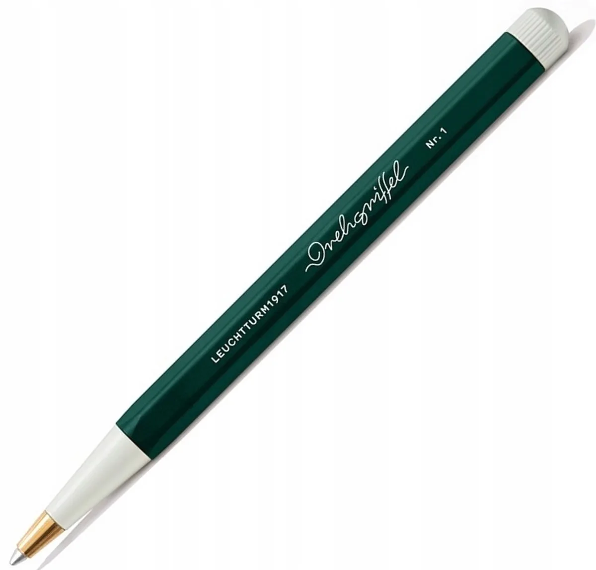 Rotary Stylus Twist Pen - Iconisch ontwerp, Red Dot Award Winnaar van Leuchtturm1917 in Groen – productfoto