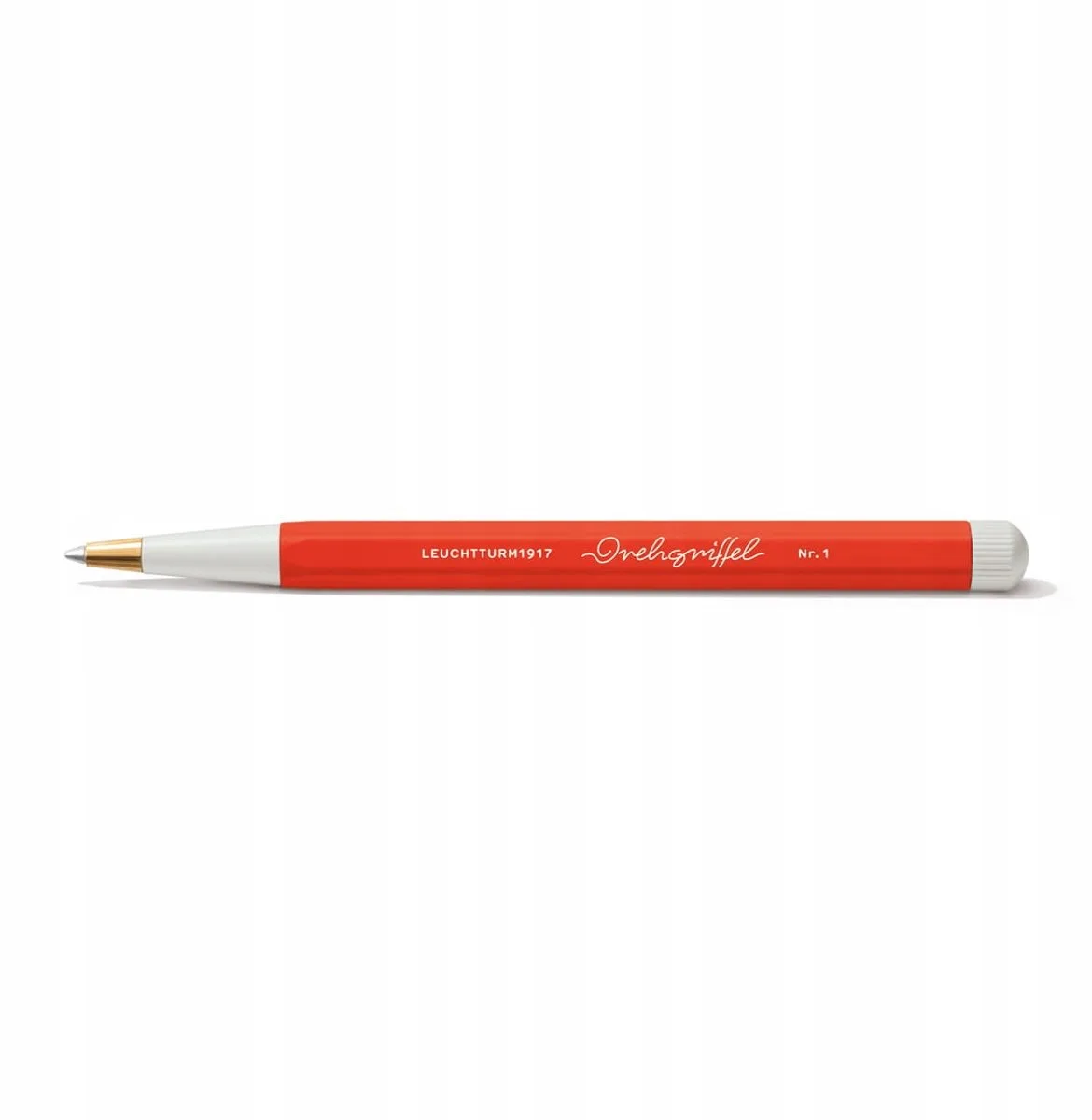 Roterende Pen Kreeft Vulpen - Dot Design Award Winna de Leuchtturm1917 en Rouge – photo produit
