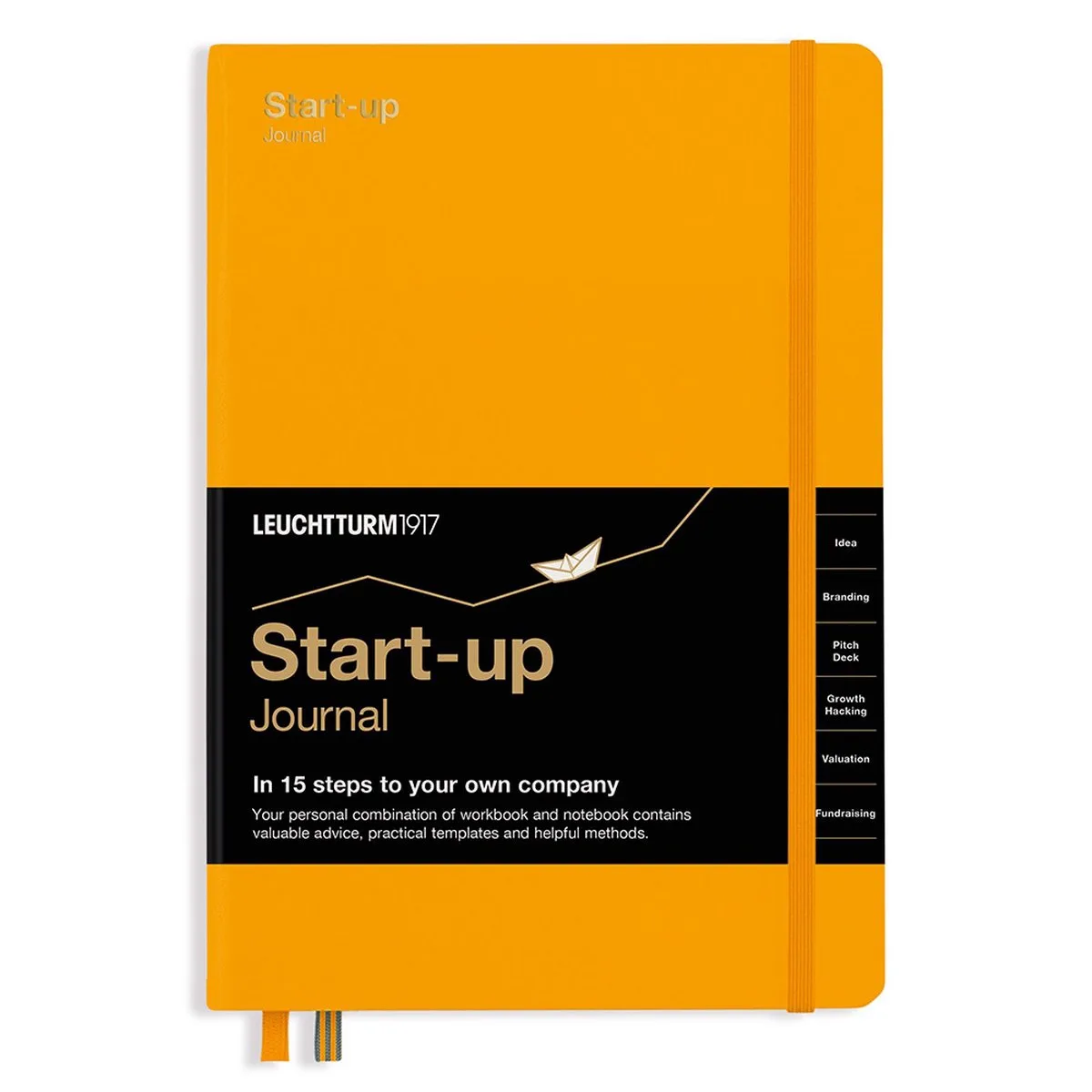Start-up Journal - Rising Sun de Leuchtturm1917 en Orange – photo produit