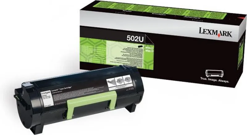 502U tonercartridge by Lexmark in Black – product photo