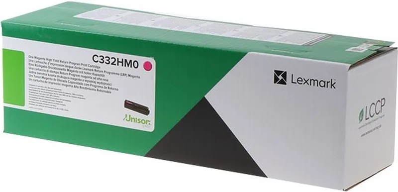 C332HM0 tonercartridge 1 stuk(s) by Lexmark in Magenta – product photo