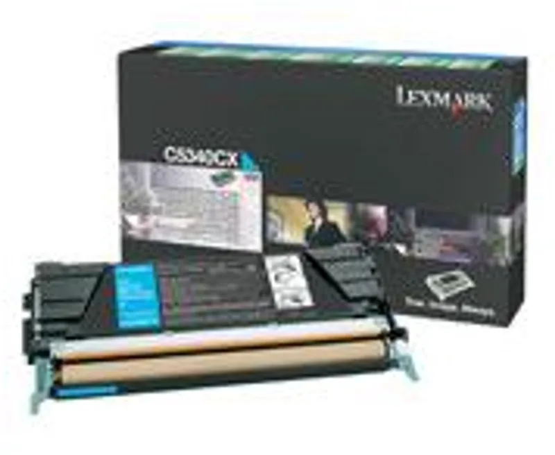 C5340CX - Toner fra Lexmark i Cyaan – produktbillede