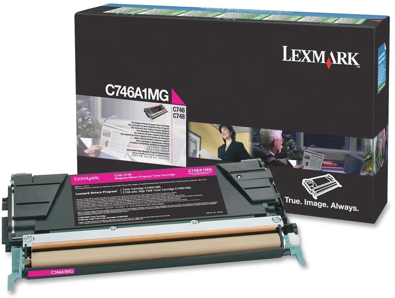 C746, C748 7K tonercartridge by Lexmark in Magenta – product photo