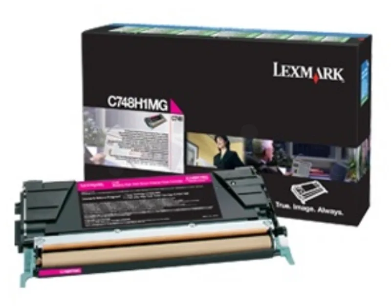 C748 tonercartridge by Lexmark in Magenta – product photo