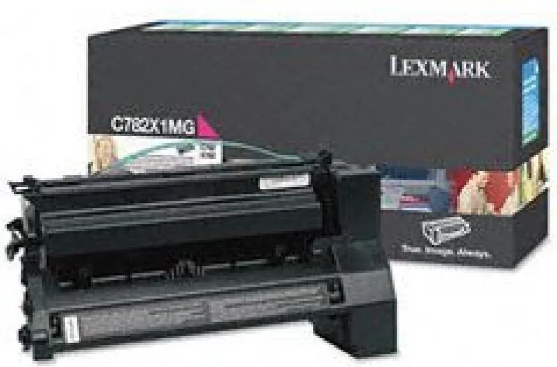 C782, X782e tonercartridge van Lexmark in Magenta – productfoto