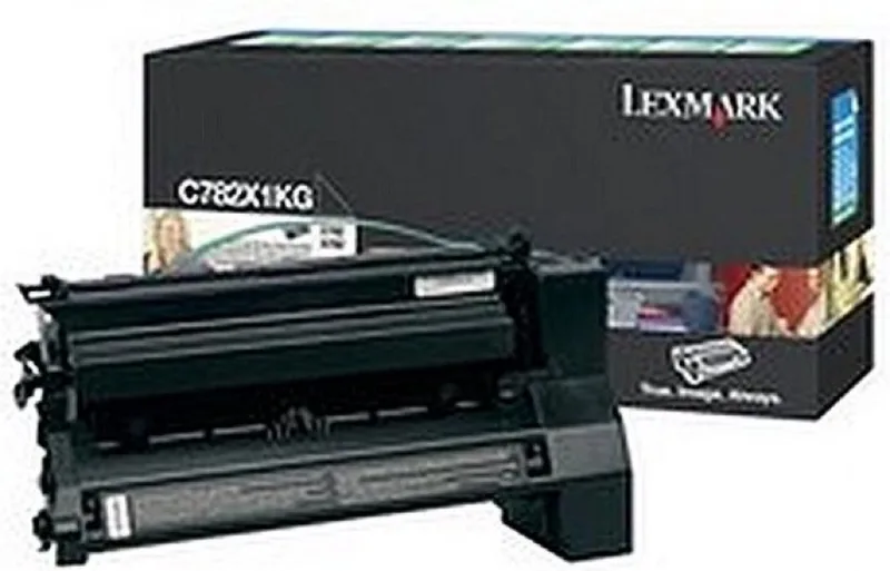 C782X1KG - Toner de Lexmark en Noir – photo produit