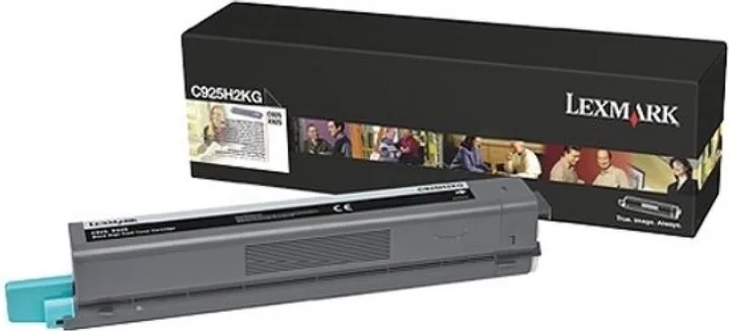 C925H2KG Tonercartridge fra Lexmark i Sort – produktbillede