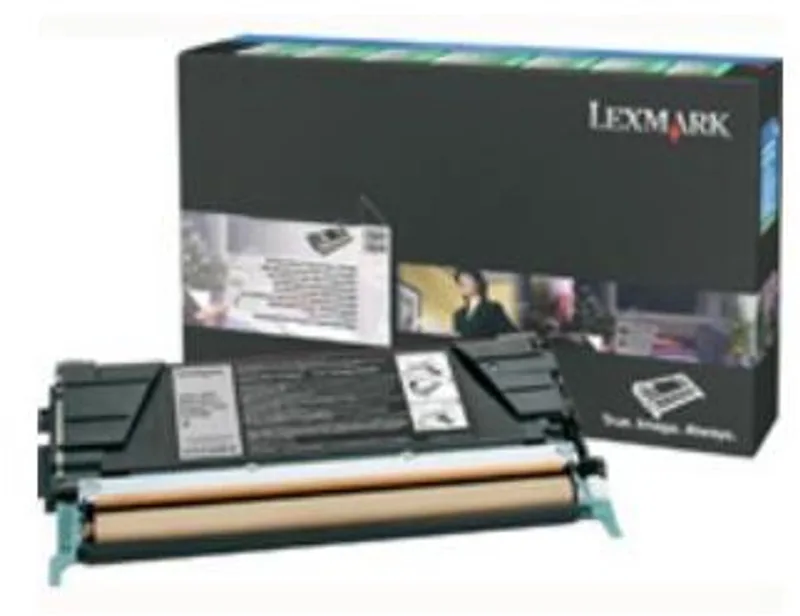 E460, E462 Extra High Yield Factory reconditioned toner cartridge by Lexmark in Black – product photo