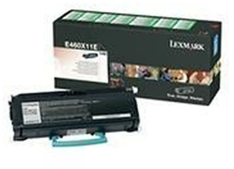 E460 tonercartridge von Lexmark in Schwarz – Produktfoto
