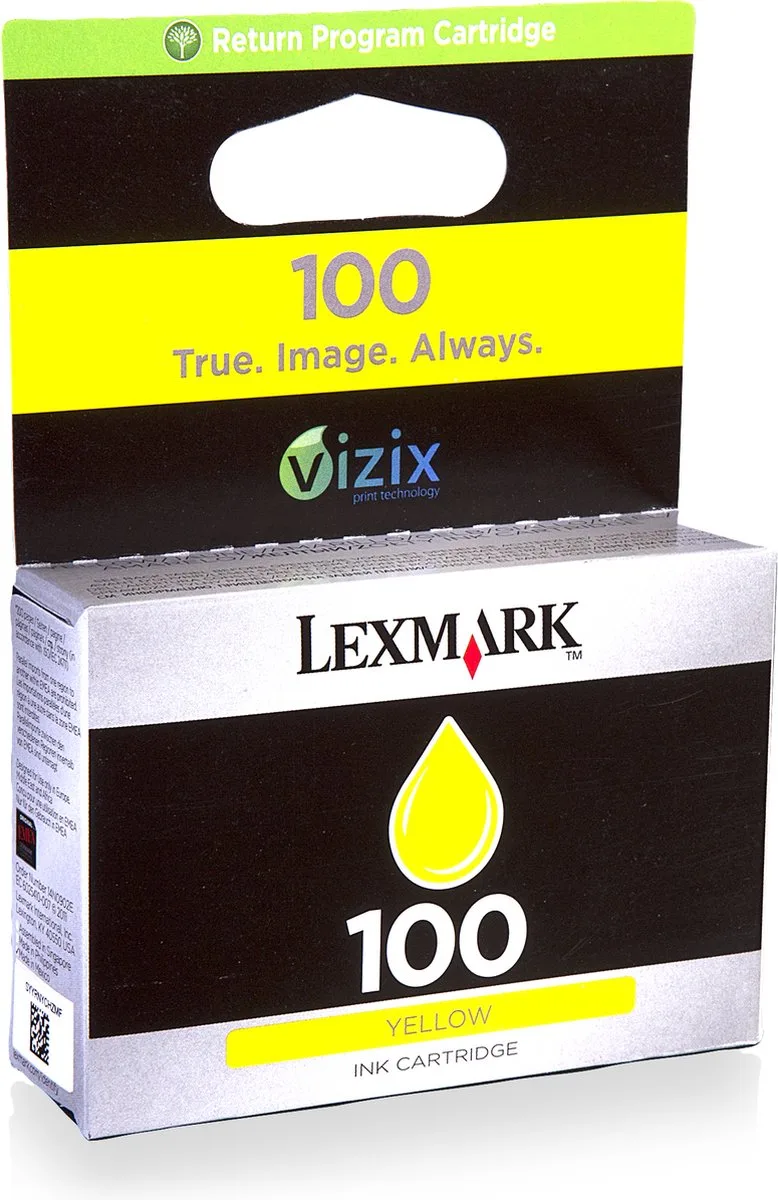 Lexmark 014N0902B inktcartridge de Lexmark en Jaune – photo produit