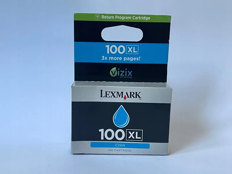 Lexmark 100XL - Inktcartridge by Lexmark in Cyaan – product photo