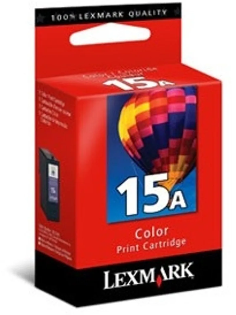 Lexmark 15A Inktcartridge - Geel / Magenta / Cyaan de Lexmark en Multicolore – photo produit