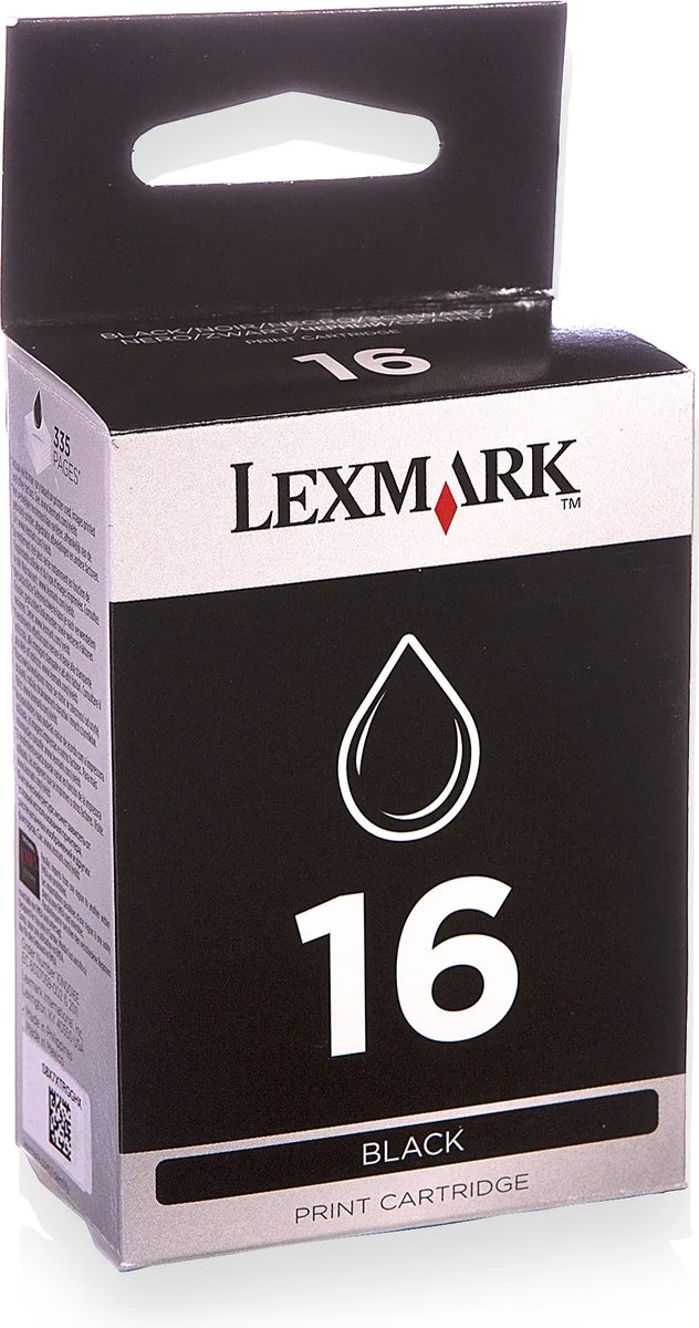 Lexmark 16 - Inktcartridge fra Lexmark i Sort – produktbillede