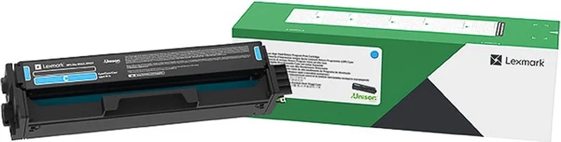 Lexmark 20N2XC0 tonercartridge 1 stuk(s) Origineel by Lexmark in Cyaan – product photo