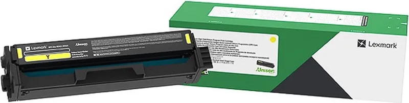 Lexmark 20N2XY0 tonercartridge 1 stuk(s) Origineel von Lexmark in Gelb – Produktfoto