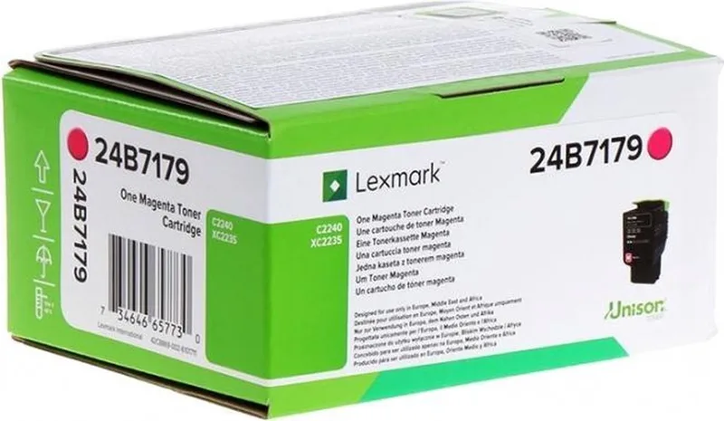 Lexmark 24B7179 tonercartridge 1 stuk(s) Origineel von Lexmark in Magenta – Produktfoto