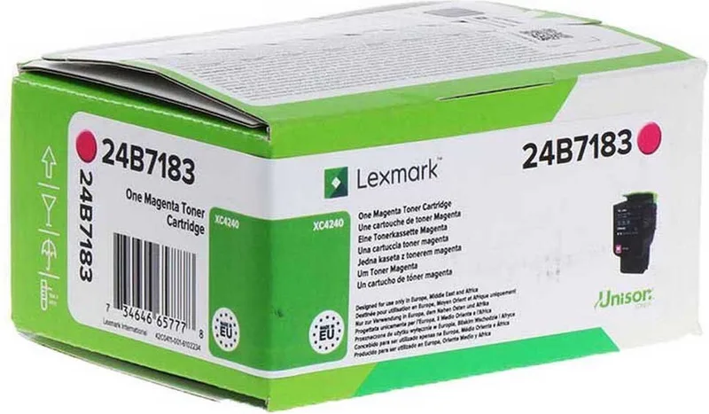 Lexmark 24B7183 tonercartridge 1 stuk(s) Origineel Magenta von Lexmark – Produktfoto