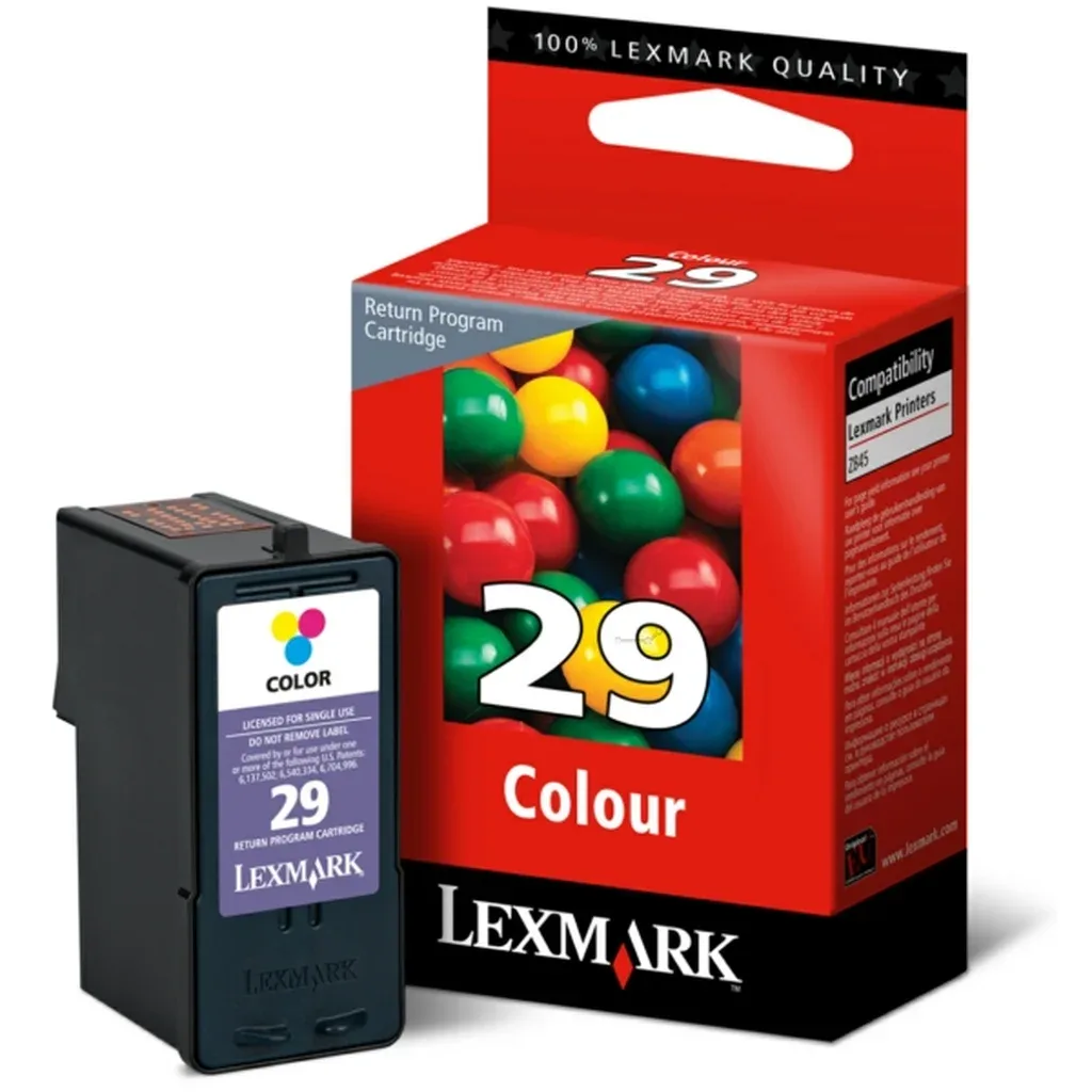 Lexmark 29 Blækpatron 3-farve 18C1429 N/A fra Lexmark – produktbillede