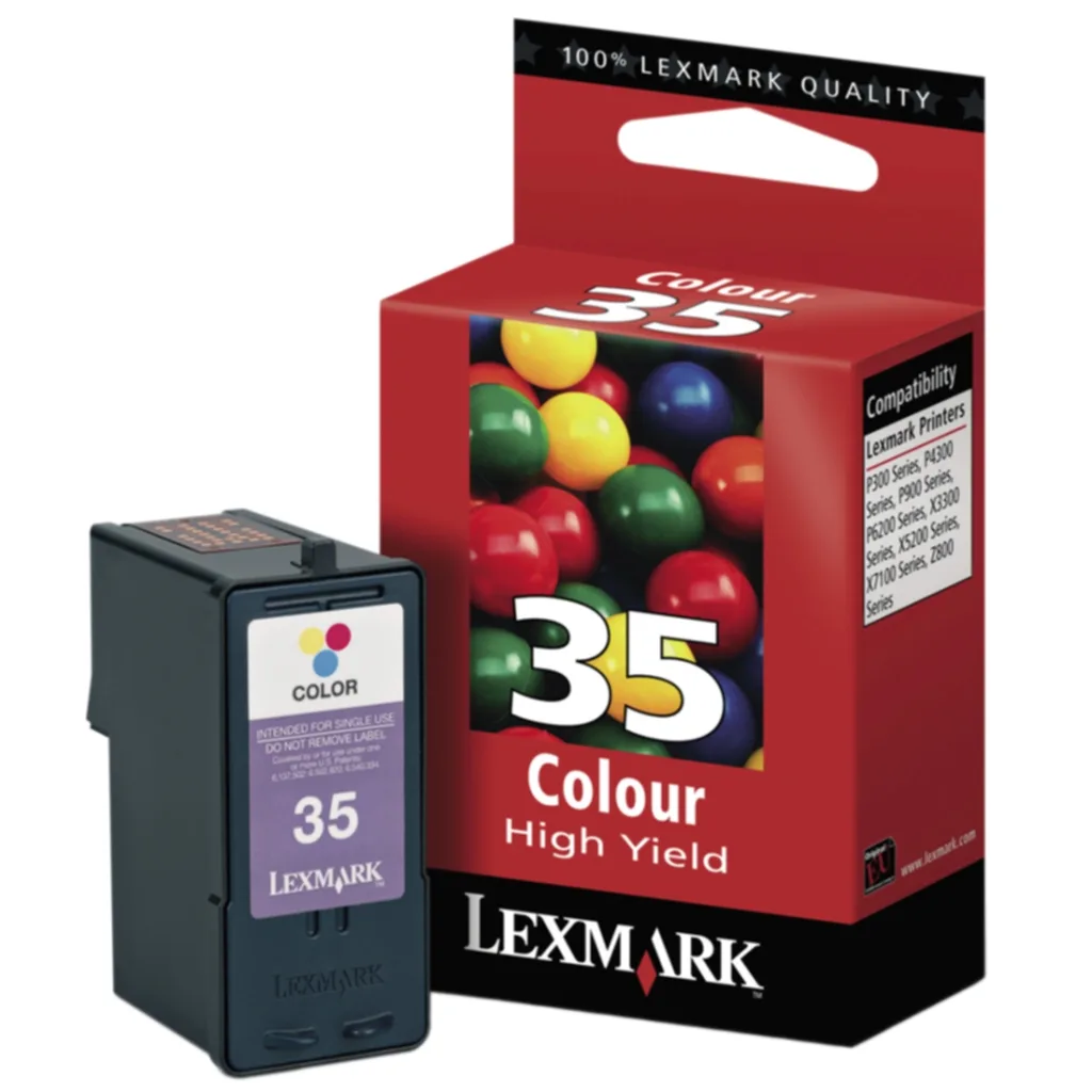 Lexmark 35XL Blækpatron 3-farve 18C0035 N/A de Lexmark – photo produit