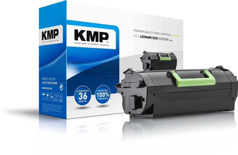 Lexmark - 52D2X00 - Toner fra Lexmark i Sort – produktbillede