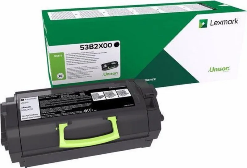 Lexmark 53B2X00 tonercartridge 1 stuk(s) Origineel by Lexmark in Black – product photo